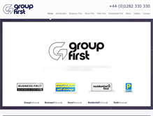 Tablet Screenshot of groupfirst.com